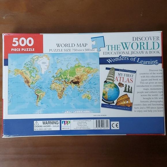 *** GIFT *** NEW Wonders of Learning 500 pc puzzle sealed - Picture 2 of 5